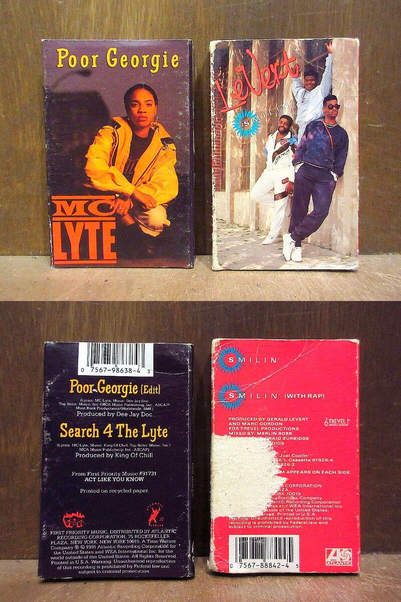 ヒップホップ R&B レコード まとめ　70枚以上セット ビンテージ○HIPHOP R＆B等カセットテープ10点セットジャンク