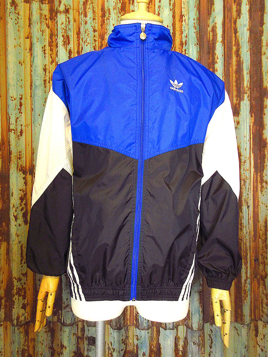 adidas レーサーナイロンジャケット ビンテージ90's○adidasナイロンジャケットsize XL○240701k1-m-jk-