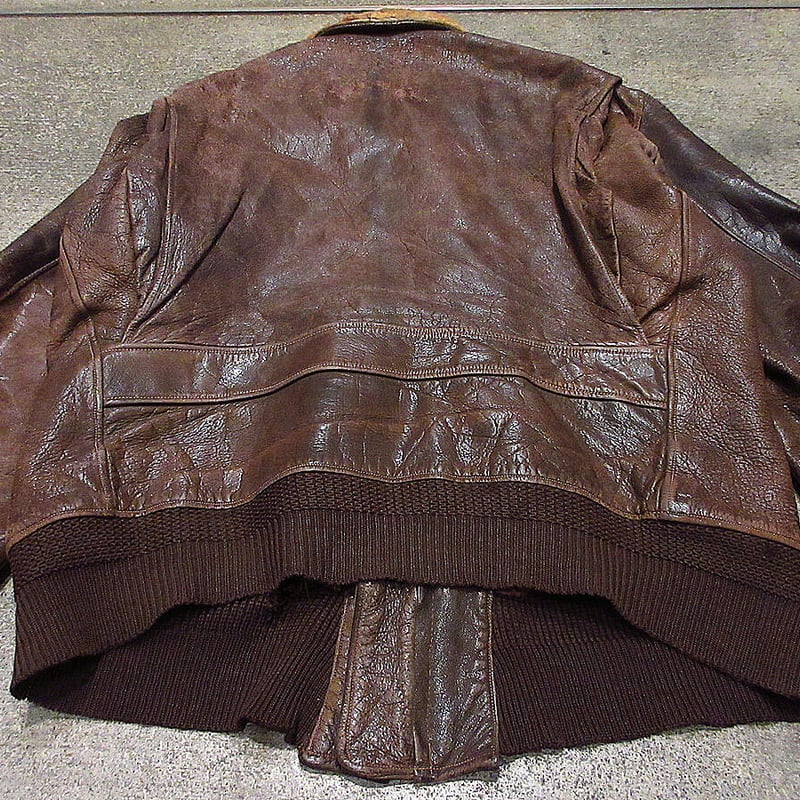 ビンテージ40's○U.S.NAVY M-422Aフライトジャケット○220110k5-m-j