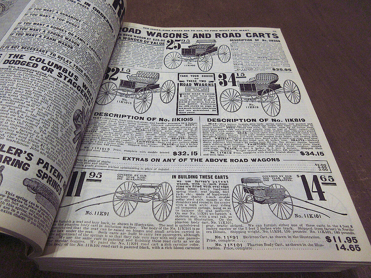 ビンテージ○1908 SEARS,ROEBUCKカタログ○211105s6-otclct資料本