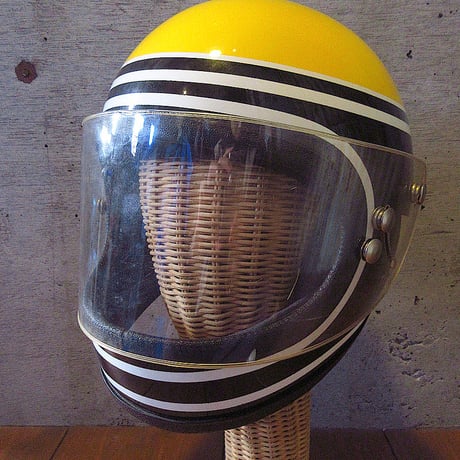 Vintage モーターサイクル バイク 柄 ヘルメット カウチン セーター Vintage モーターサイクル バイク 柄 ヘルメット カウチン セーター