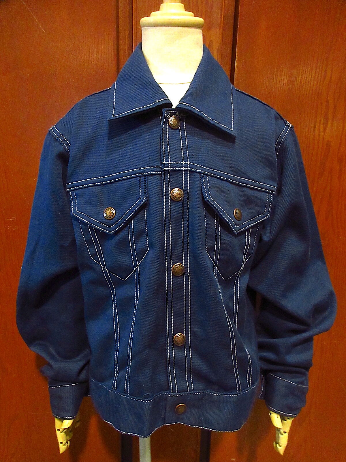 ビンテージ70's○Searsボーイズジャケット紺size 12○230320c3-k ビンテージ70's○Searsボーイズジャケット紺size 12○230320c3-k