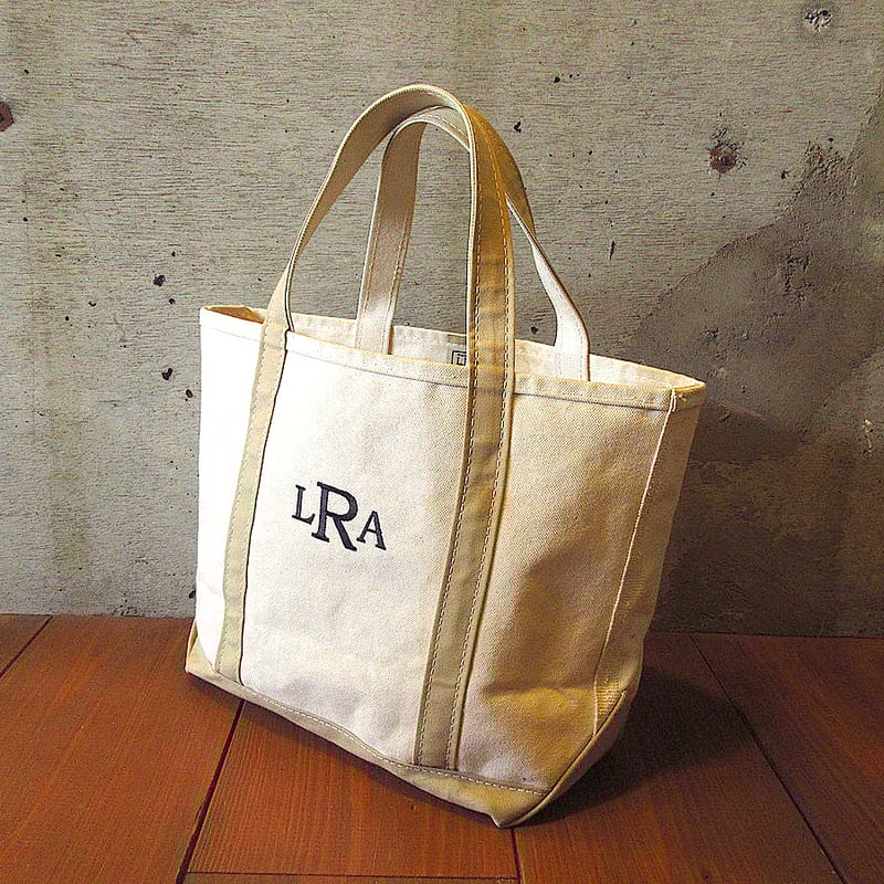ビンテージ90's○L.L.Bean刺繍入りキャンバストートバッグ ビンテージ90's○L.L.Bean刺繍入りキャンバストートバッグ