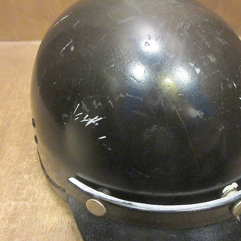 じ*じ様 ビンテージヘルメット 70's ITALY製 VINTAGE A.G.V. FLAT VISOR WHITE/フラット