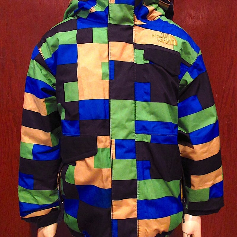 ビンテージ○THE NORTH FACEキッズマルチカラーマウンテンジャケット  