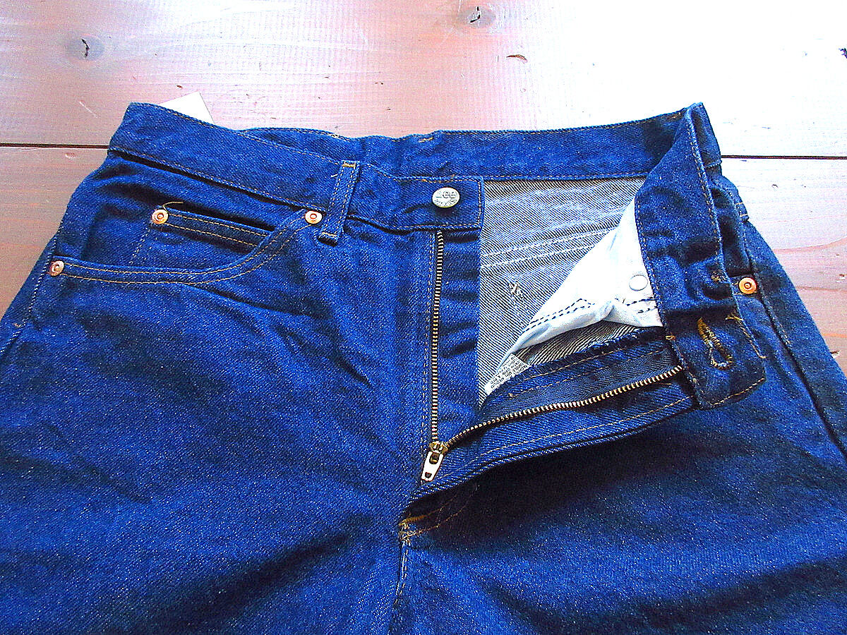 ビンテージ80's○Lee 200 DEADSTOCK PREWASHストレートデニム表記W3