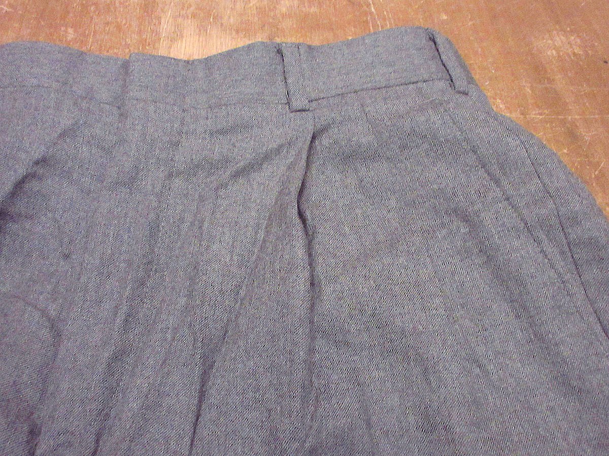 ビンテージ70's○nordstromツータックウールスラックスグレー ビンテージ70's○nordstromツータックウールスラックスグレー