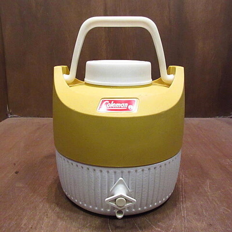 ビンテージ70's○Coleman 1ガロンジャグゴールドボンド