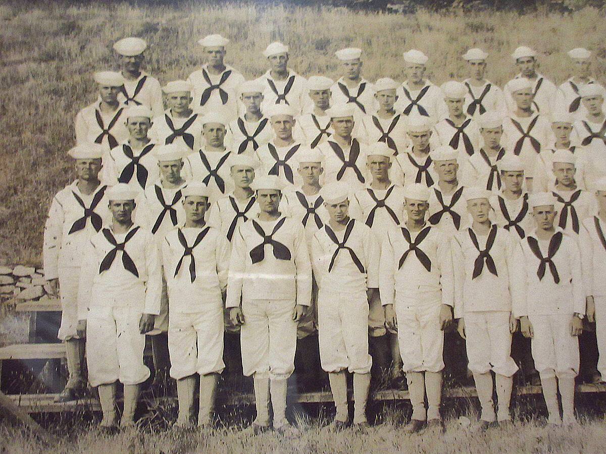 ビンテージ40's○U.S.NAVY額入りミリタリーフォト○230628i8