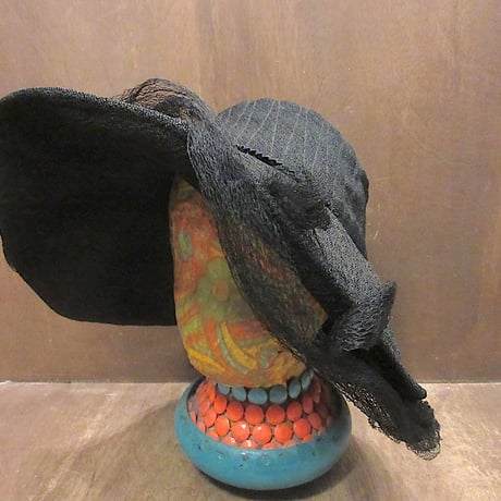 60's USA VINTAGEアメリカ古着ストローヘッドドレス(帽子) 60's USA VINTAGE STRAW HEAD DRESS/60年代アメリカ古着ストロー