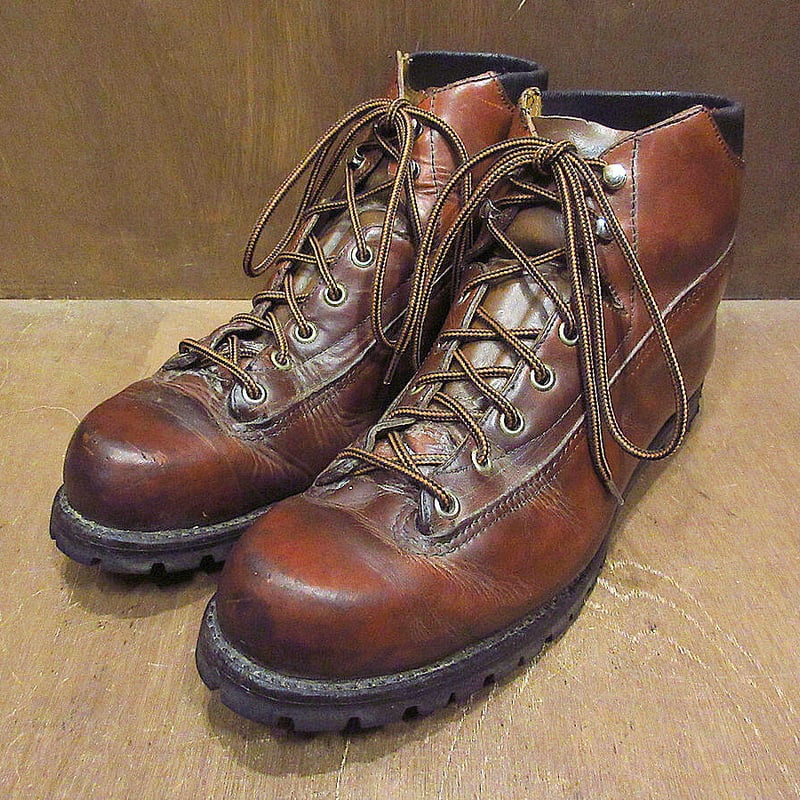 お歳暮 人気 オシャレ ビンテージ70's80's○トレッキングブーツ茶size 11 N○210918s2 24.0cm