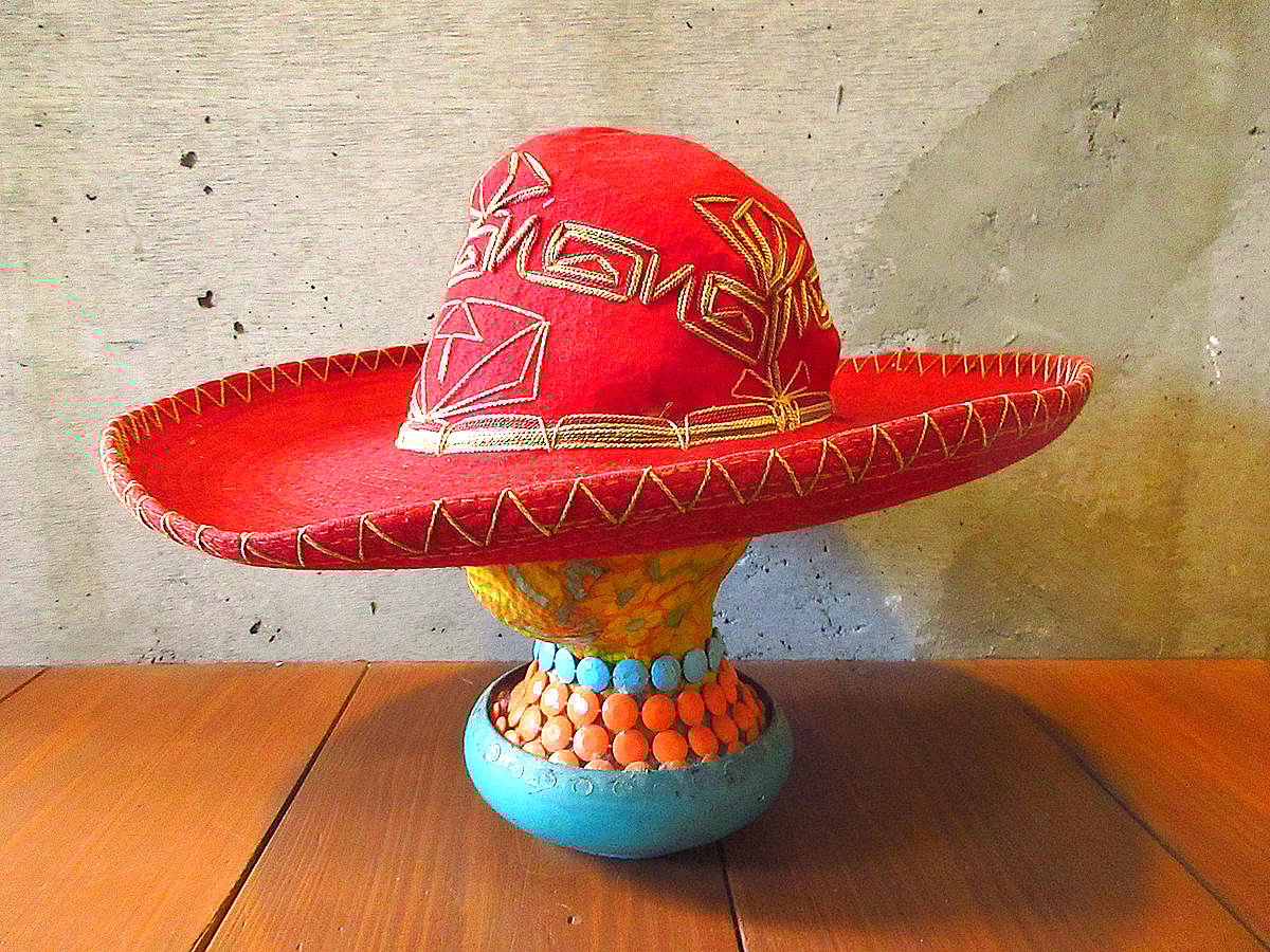 レア♡ シルバー製ローズ模様のメキシカンハット レア♡ シルバー製ローズ模様のメキシカンハット レア♡ シルバー製