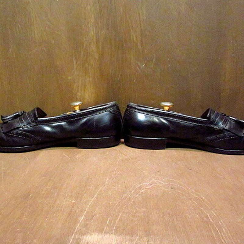 Allen Edmonds Bridgetonメダリオンキルトタッセルローファー黒