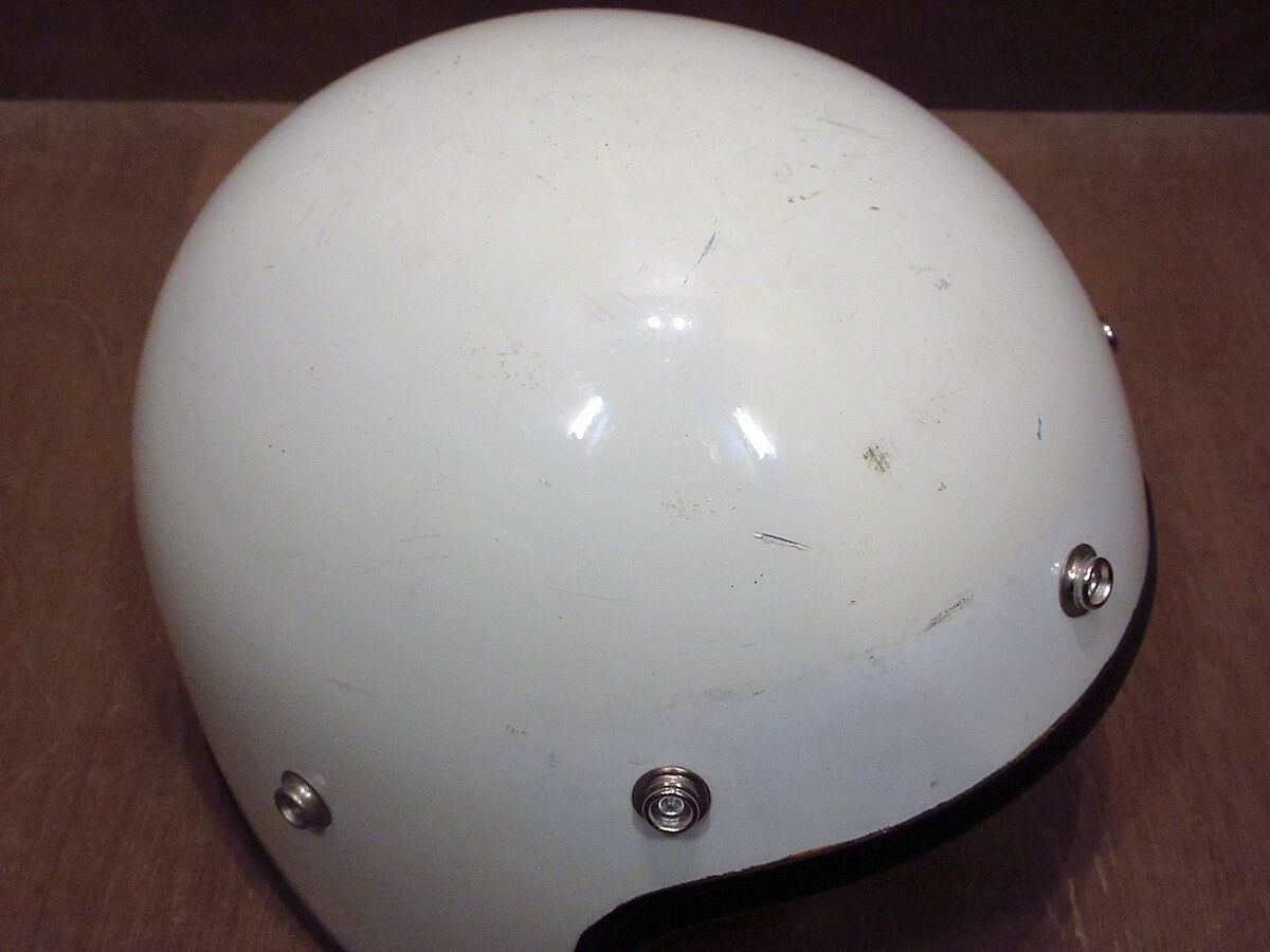 ビンテージ60's○NESCO COMET DELUXE ハーフヘルメット白 XL○21061