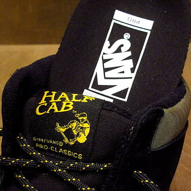 【新品未使用！】VANS pro ハーフキャブ 新品未使用 VANS HALF CAB PRO Surplus Black/Military