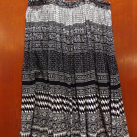 ヴィンテージインド綿スカート　F Vintage indian cotton skirt／ヴィンテージ インド綿 スカート