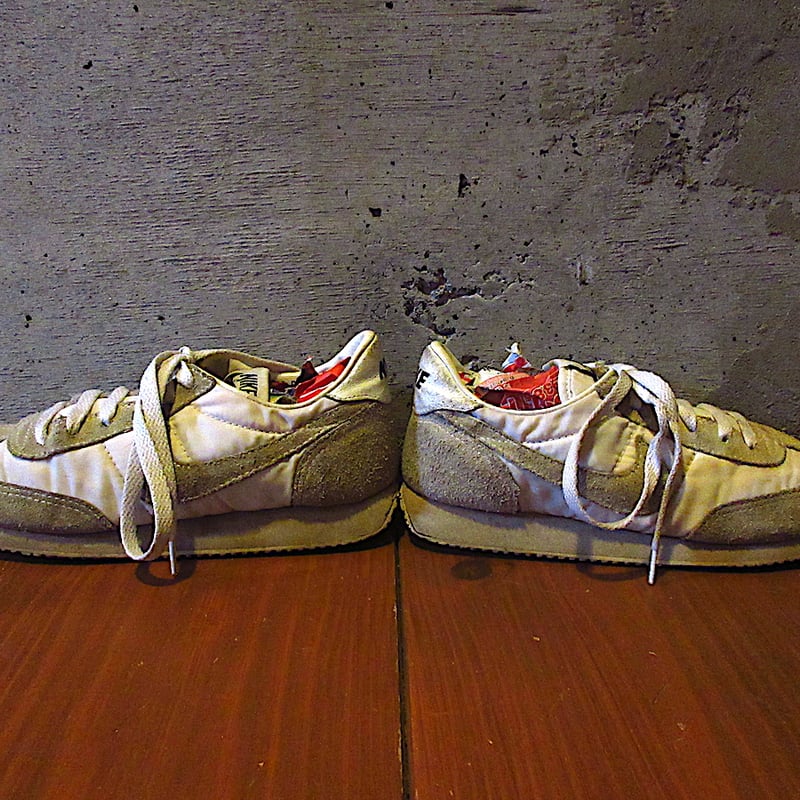 ビンテージ80's○NIKEスウェード×ナイロンスニーカー○260226d6-w-snk