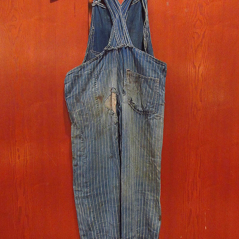 ビンテージ~20's○BALMAR STIFELウォバッシュオーバーオール実寸W78cm