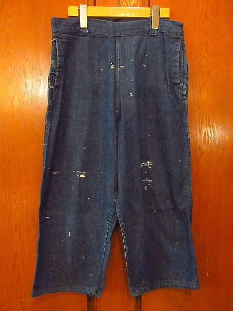 ビンテージ50's○Levi's DENIM FAMILYデニムランチパンツW79cm
