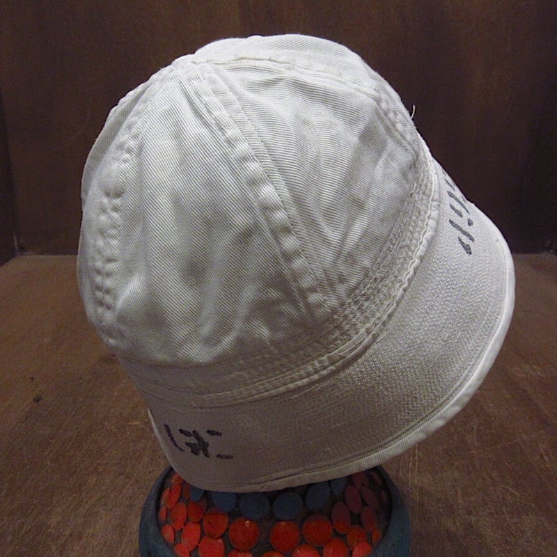 40s 50s USN セーラーハット ステンシル ビンテージ 雰囲気◎ 40s 50s USN セーラーハット ステンシル ビンテージ 雰囲気