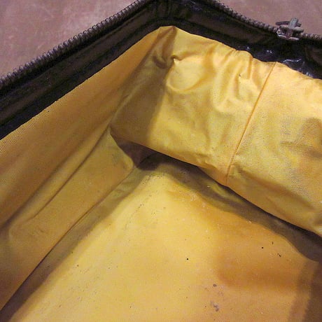 ビンテージ-70’s●レザートラベルバッグ黒●231116j7-bag-pch古着-1970sカバン