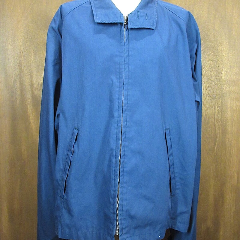 ビンテージ70's80's○Aventuraスイングトップ青Size XL○230831p3-