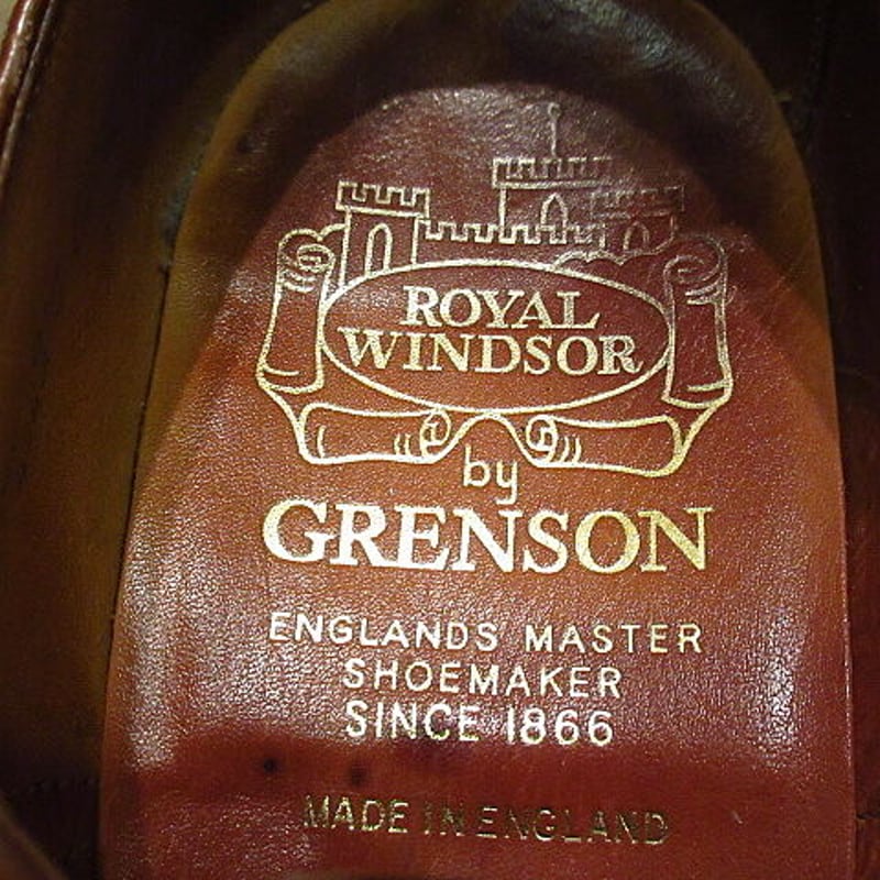 【美品】GRENSON footmaster ヴィンテージ　キャップトゥ GRENSON - Chett