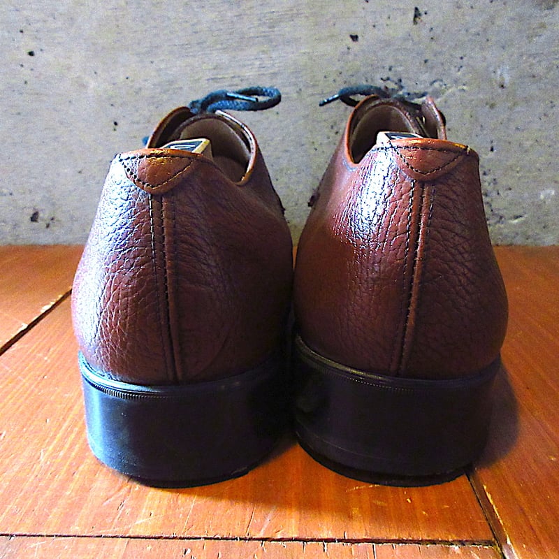 ビンテージ70's80's○Thom McAnレザーUチップシューズ茶○250731j5-m-