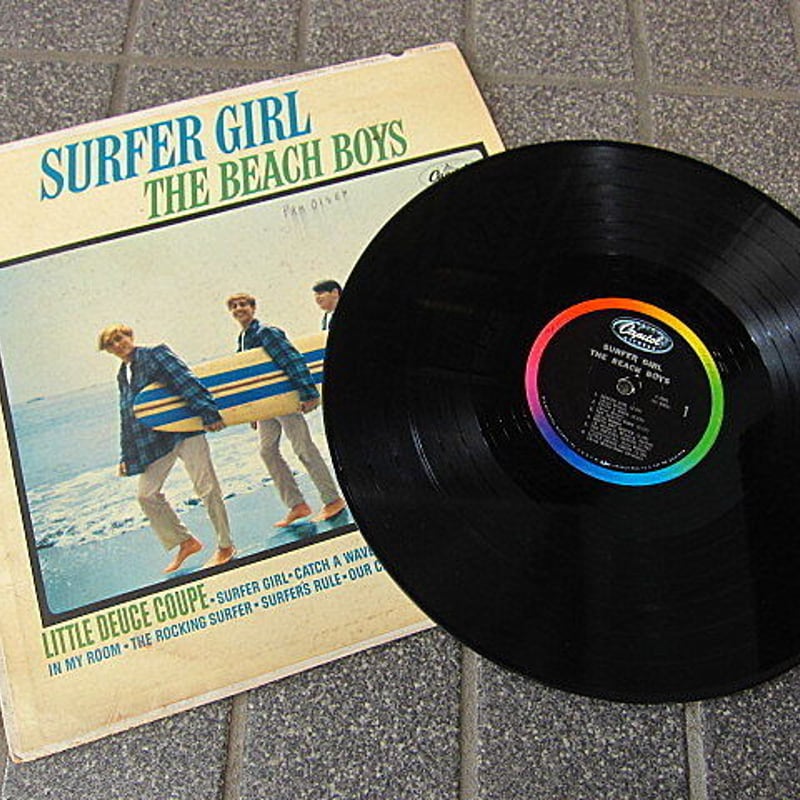 THE BEACH BOY○SURFER GIRL Capitol T-1981レインボーラベ...