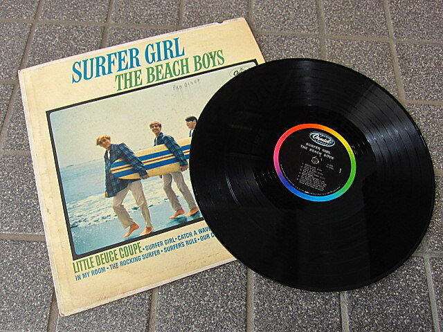 THE beach boys surfer girlレコード.激レアジャケット！ The Beach Boys – Surfer Girl – Vinyl (Orange, LP, Album + 3