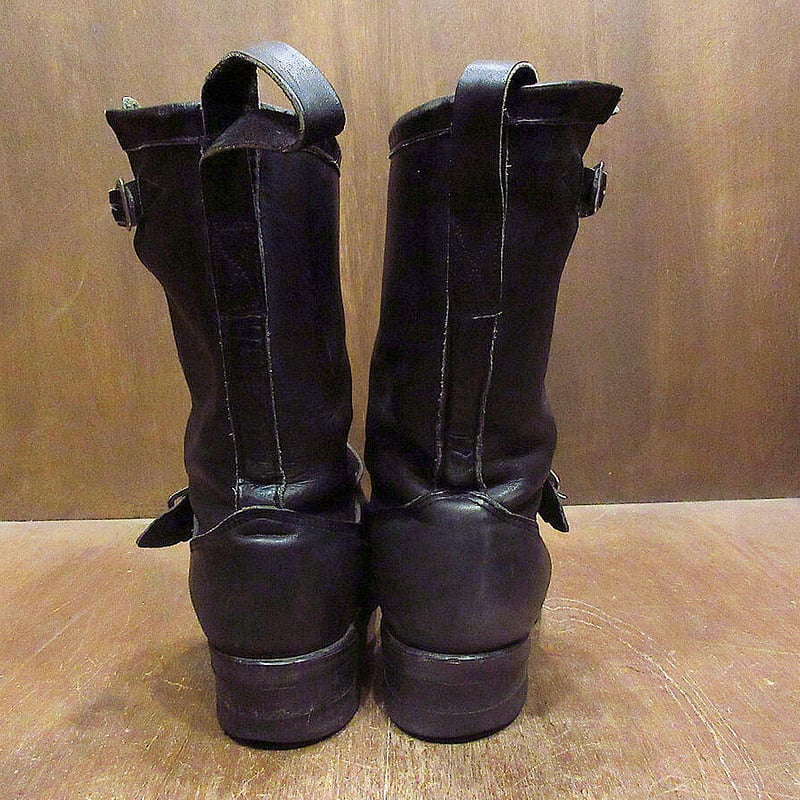 ビンテージ90's○CHIPPEWAエンジニアブーツ黒size 7 1/2 EE○230328