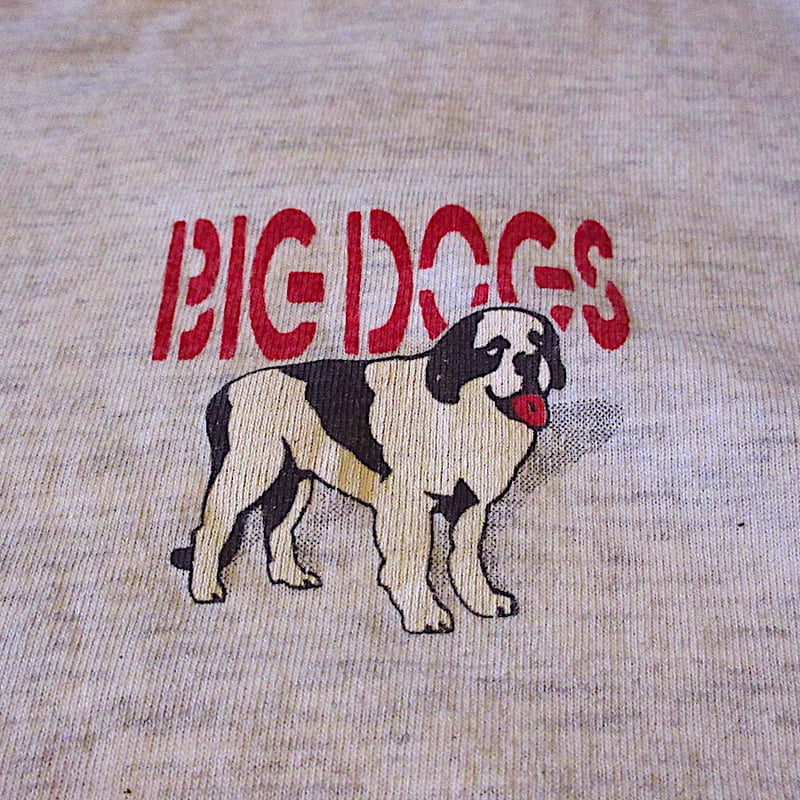 古着 希少 BIG DOGS スウェット ビンテージ 楽天市場】BIG DOGS スウェット サイズ表記 S ネイビー ビッグ