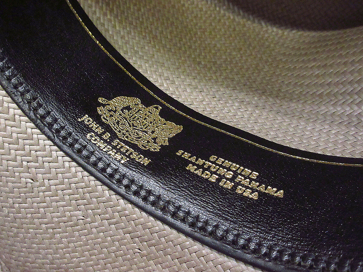 STETSON パナマ帽　パナマハット 楽天市場】STETSON パナマハット 中折れハット パナマ帽