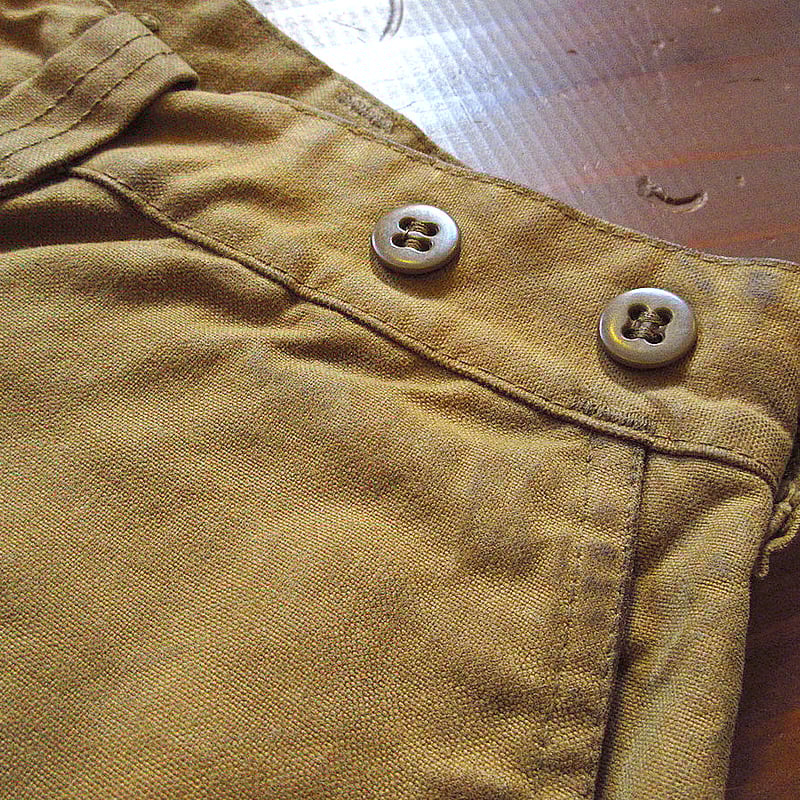 FILSONコットンオイルドティンパンツカーキ実寸W84cm○231124k1-m-pnt-o