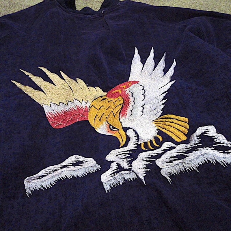 ヴィンテージ ALASKA スカジャン リバーシブル スーベニア 50s 60s ヴィンテージ ALASKA スカジャン リバーシブル スーベニア 50s 60s