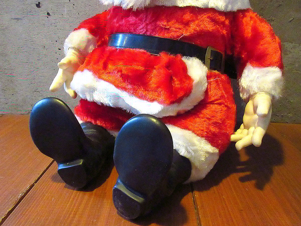 ビンテージ50's○ラバーフェイスサンタクロースラージサイズドール