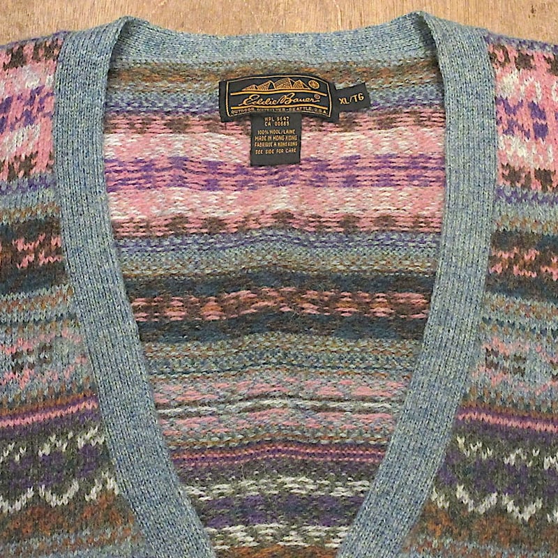hiro625_Eddie Bauer カーディガン 80s 〜 90s ビンテージ80's90's