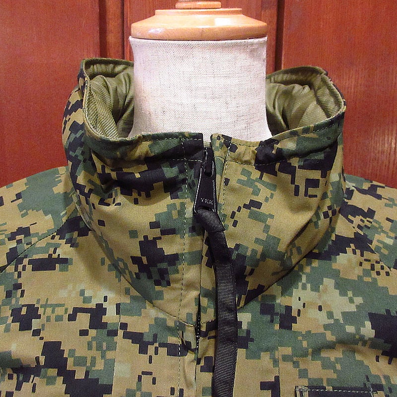 ビンテージ2000's○USMC ECWCSデジタルカモゴアテックスパーカsize M-R