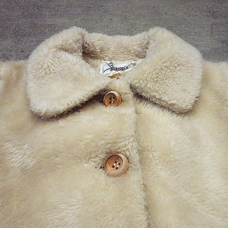 ビンテージ70's○White Stagレディースフェイクファーコート ビンテージ70's○White Stagレディースフェイクファーコート