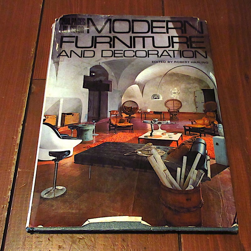ビンテージ○Modern Furniture and Decorationブック○260131