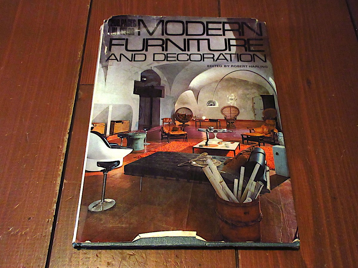 ビンテージ○Modern Furniture and Decorationブック○260131