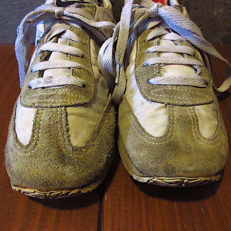 ビンテージ80's○NIKEスウェード×ナイロンスニーカー○260226d6-w-snk