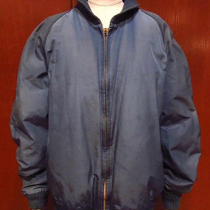 ビンテージ70's○Eddie Bauerオールパーパスダウンジャケットネイビー