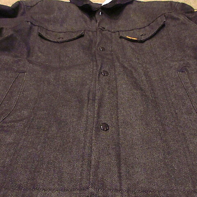 ビンテージ80's○DEADSTOCK SADDLE KING WESTERN裏地ブランケット