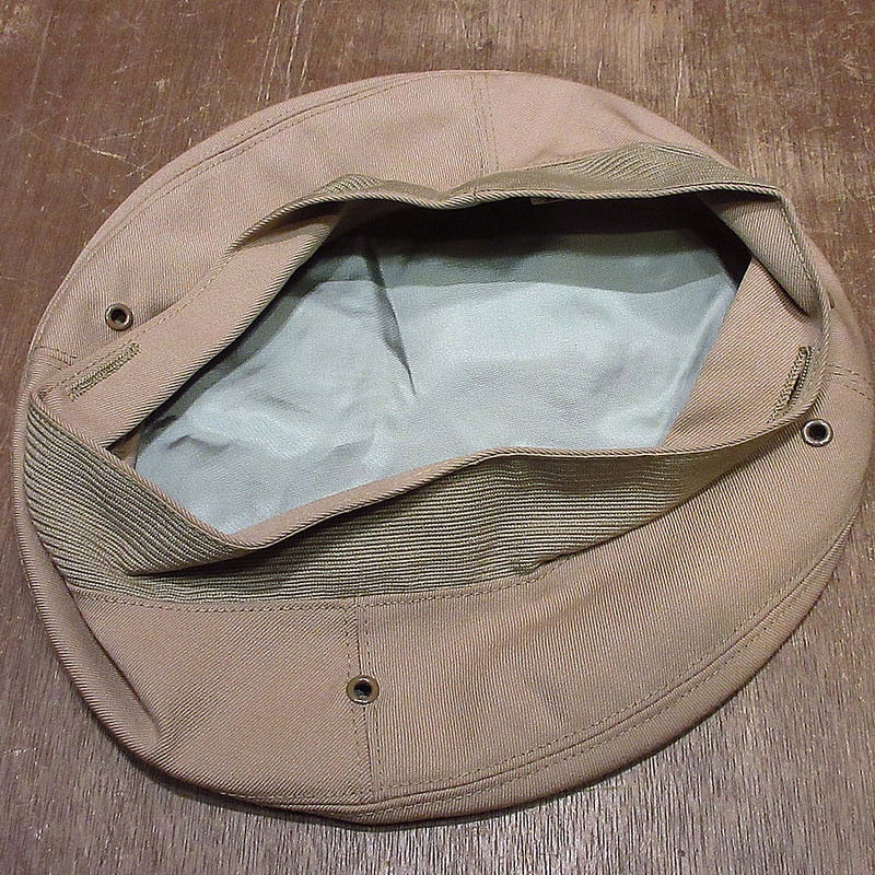 ビンテージ60's70's○DEADSTOCK USMCウールベレー帽ベージュsize