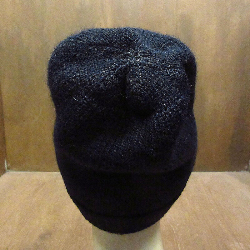ビンテージ~70's○U.S.NAVYワッチキャップ○220124i4-m-cp-knt 60
