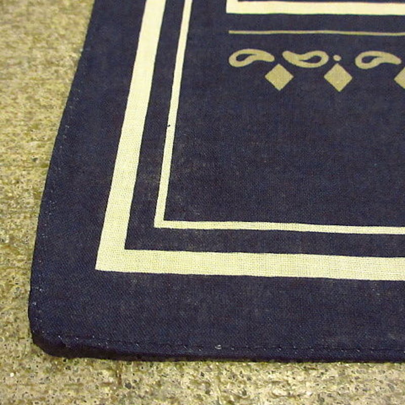 ビンテージ○DEADSTOCK Carharttアドバタイジングバンダナ○200729s7-b