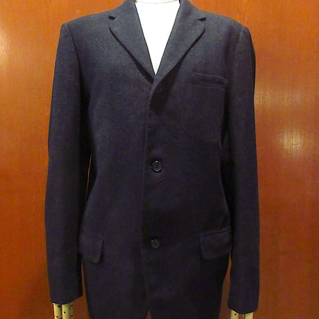 ビンテージ50's●Kladwellウール3Bテーラードジャケット黒●250127m2-m-jk-tlフォーマルブレザーアウターメンズ古着