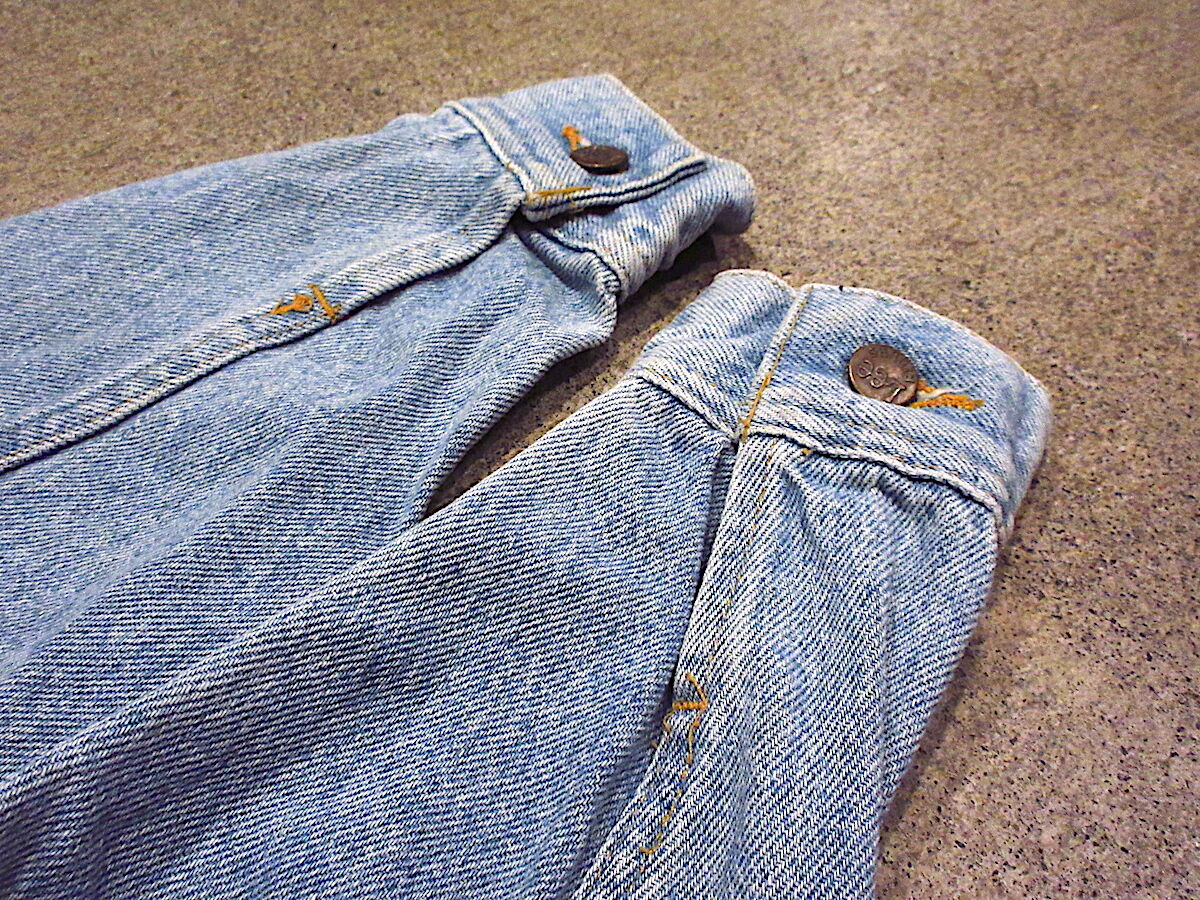 ビンテージ80's90's○レディースLeeワッペン付きデニム ビンテージ80's90's○レディースLeeワッペン付きデニム