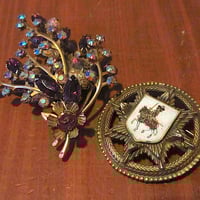 ビンテージ40's○U.S.NAVYアビエイターウイングシルバーバングル